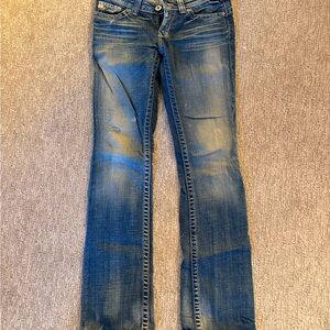 Big Star Sweet Boot Ultra Low Rise Jeans